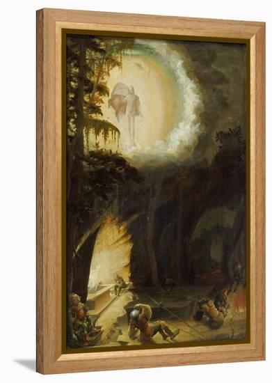 Resurrection of Christ, 1527-Albrecht Altdorfer-Framed Premier Image Canvas