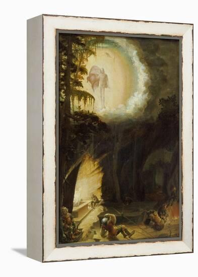 Resurrection of Christ, 1527-Albrecht Altdorfer-Framed Premier Image Canvas