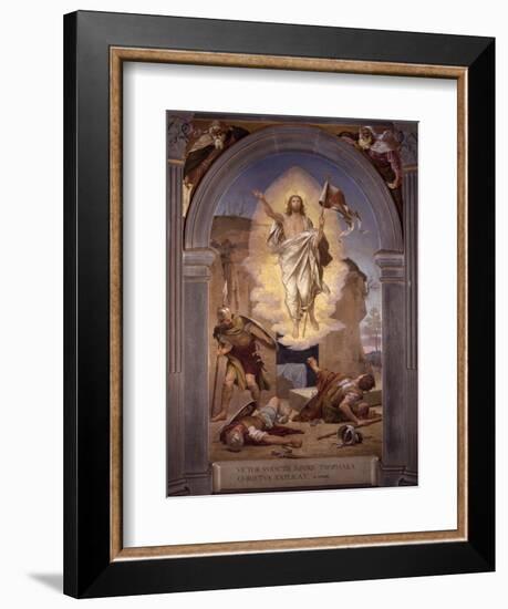 Resurrection of Christ-Alessandro Franchi-Framed Art Print