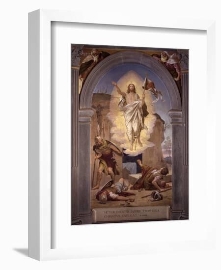 Resurrection of Christ-Alessandro Franchi-Framed Art Print