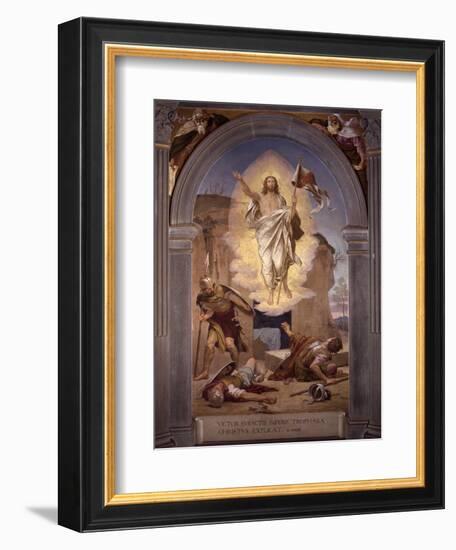 Resurrection of Christ-Alessandro Franchi-Framed Art Print