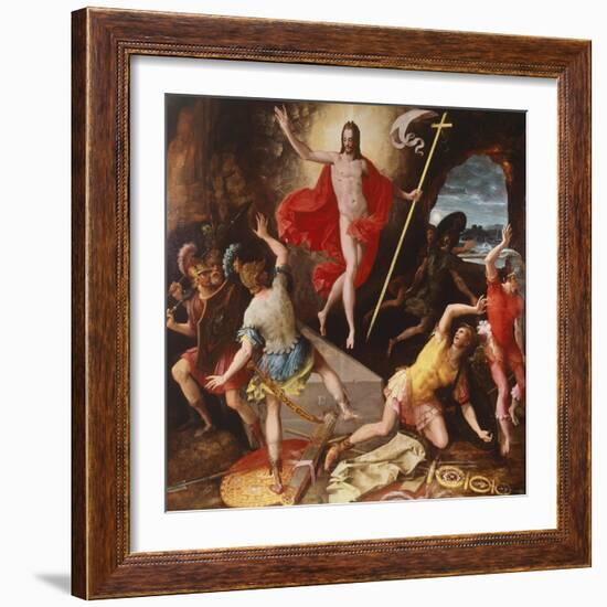 Resurrection of Christ-Antoine Caron-Framed Giclee Print