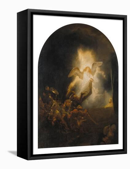 Resurrection of Jesus, 1639-Rembrandt van Rijn-Framed Premier Image Canvas