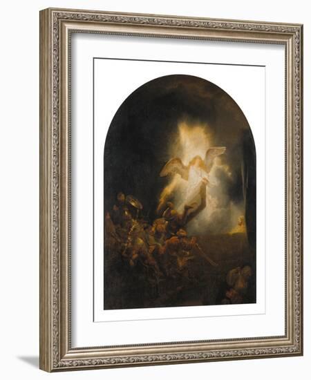 Resurrection of Jesus, 1639-Rembrandt van Rijn-Framed Giclee Print