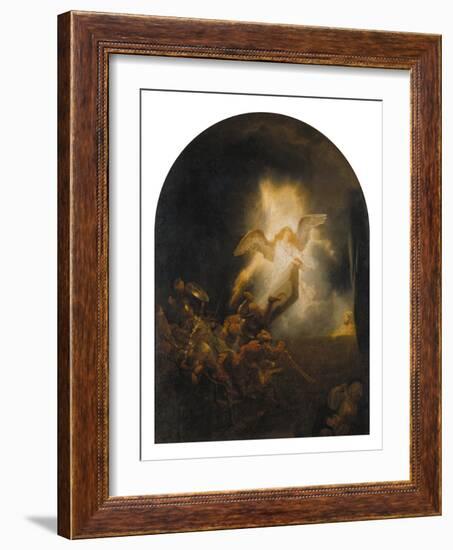 Resurrection of Jesus, 1639-Rembrandt van Rijn-Framed Giclee Print