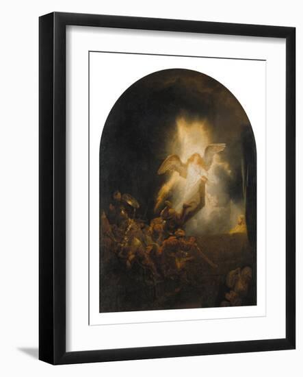 Resurrection of Jesus, 1639-Rembrandt van Rijn-Framed Giclee Print