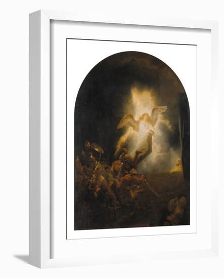 Resurrection of Jesus, 1639-Rembrandt van Rijn-Framed Giclee Print