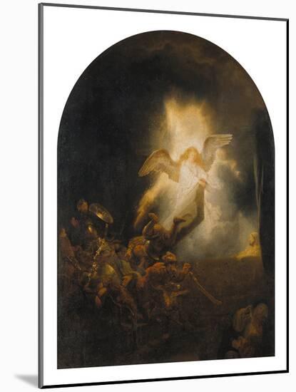 Resurrection of Jesus, 1639-Rembrandt van Rijn-Mounted Giclee Print