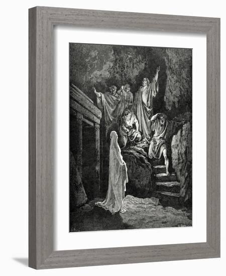 Resurrection of Lazarus-null-Framed Giclee Print