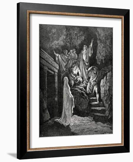 Resurrection of Lazarus-null-Framed Giclee Print