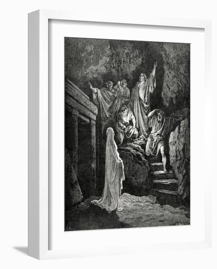 Resurrection of Lazarus-null-Framed Giclee Print