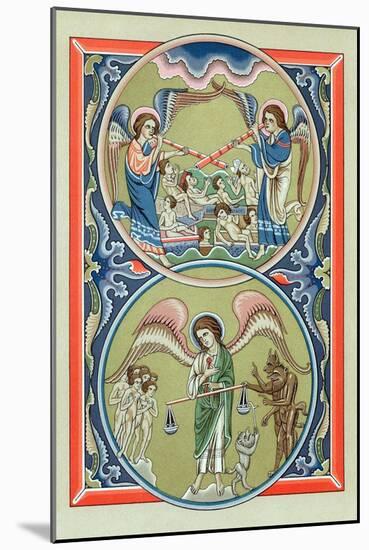 Resurrection of the Dead and Weighing of Souls at the Last Judgement-null-Mounted Giclee Print