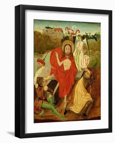 Resurrection (Oil on Panel)-German School-Framed Giclee Print