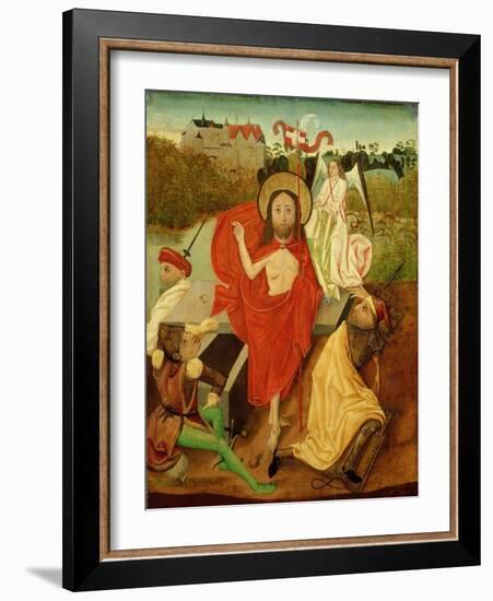 Resurrection (Oil on Panel)-German School-Framed Giclee Print