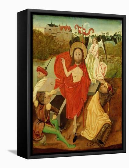 Resurrection (Oil on Panel)-German School-Framed Premier Image Canvas