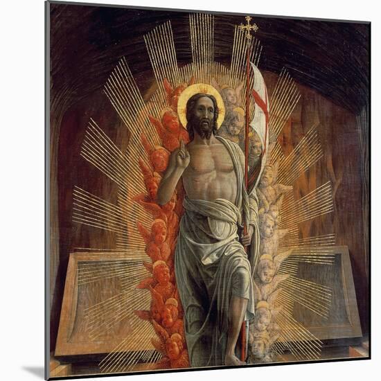 Resurrection-Andrea Mantegna-Mounted Giclee Print