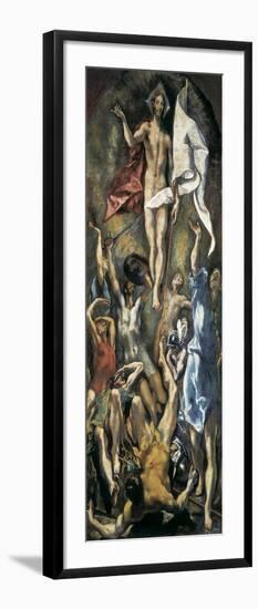 Resurrection-El Greco-Framed Art Print