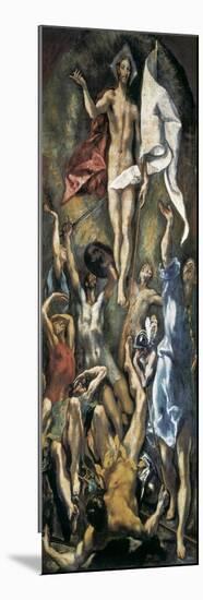 Resurrection-El Greco-Mounted Art Print