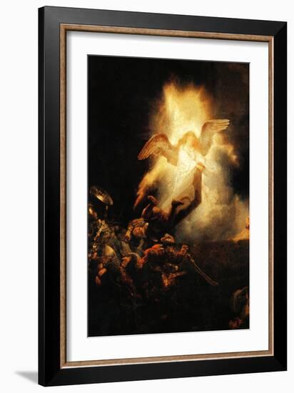 Resurrection-Rembrandt van Rijn-Framed Art Print