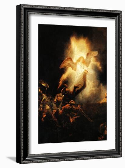 Resurrection-Rembrandt van Rijn-Framed Art Print