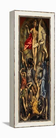 Resurrection-El Greco-Framed Premier Image Canvas