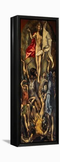 Resurrection-El Greco-Framed Premier Image Canvas