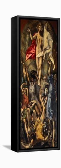 Resurrection-El Greco-Framed Premier Image Canvas