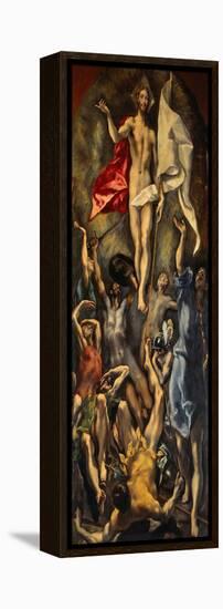 Resurrection-El Greco-Framed Premier Image Canvas