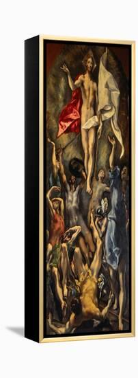 Resurrection-El Greco-Framed Premier Image Canvas