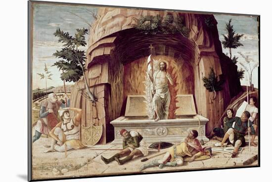 Resurrection-Andrea Mantegna-Mounted Giclee Print