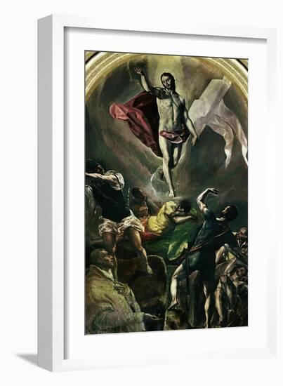 Resurrection-El Greco-Framed Giclee Print