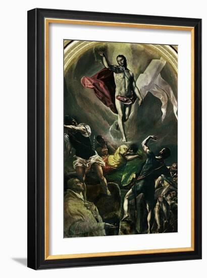 Resurrection-El Greco-Framed Giclee Print