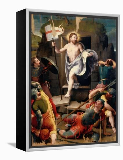 Resurrection-Raffaellino Del Colle-Framed Premier Image Canvas