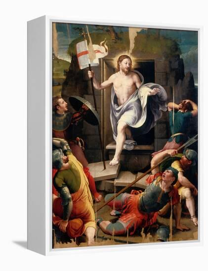 Resurrection-Raffaellino Del Colle-Framed Premier Image Canvas