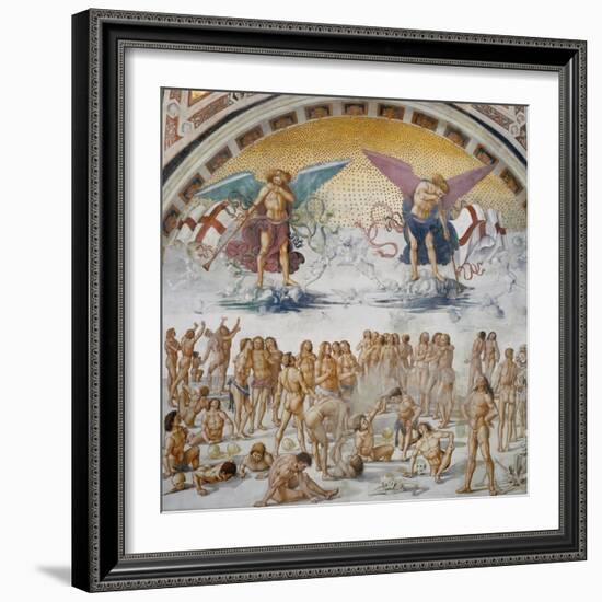 Resurrezione Della Carne-Luca Signorelli-Framed Giclee Print