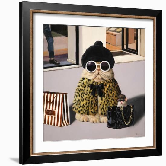 Retail Therapy-Lucia Heffernan-Framed Art Print