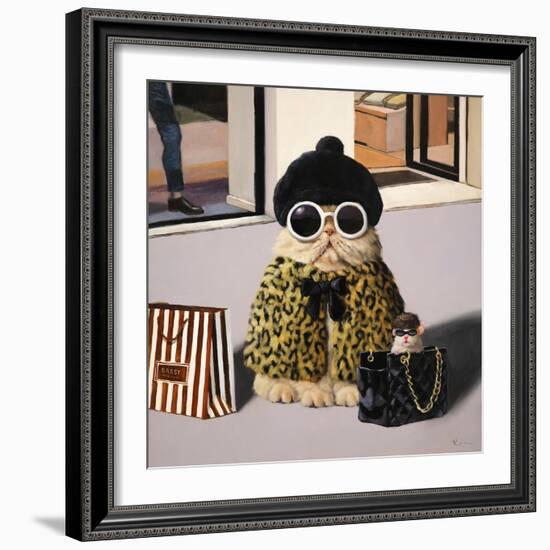 Retail Therapy-Lucia Heffernan-Framed Art Print