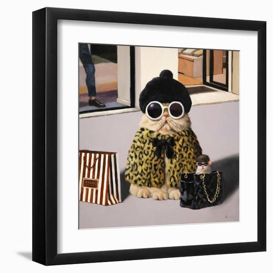 Retail Therapy-Lucia Heffernan-Framed Art Print