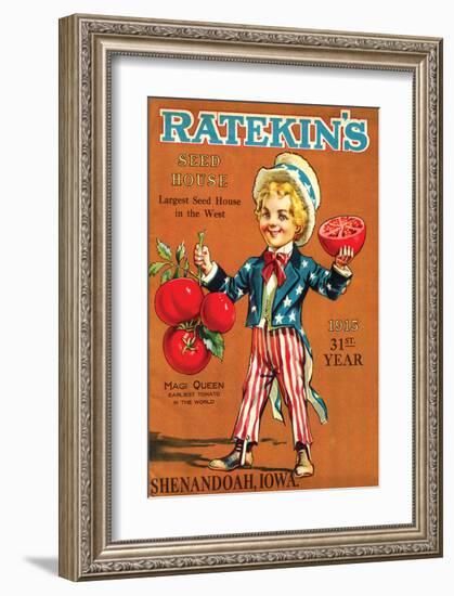 Retekin's Seed Shenandoah IA-null-Framed Art Print