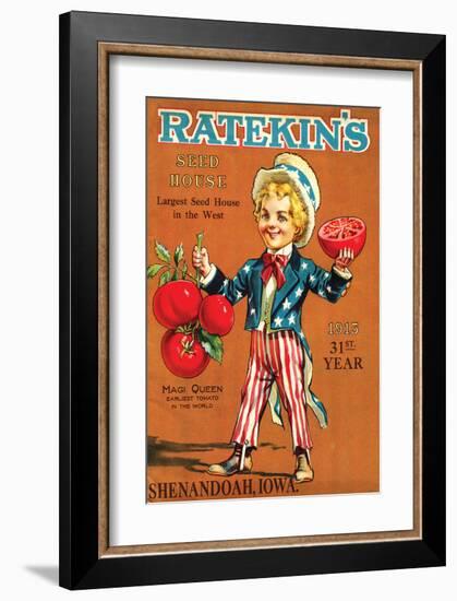 Retekin's Seed Shenandoah IA-null-Framed Art Print