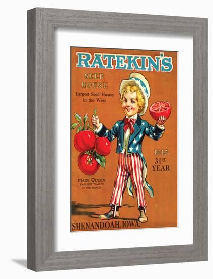 Retekin's Seed Shenandoah IA-null-Framed Art Print