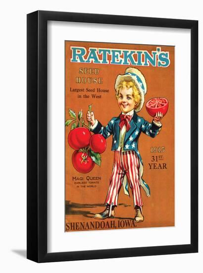 Retekin's Seed Shenandoah IA-null-Framed Art Print