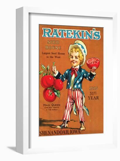 Retekin's Seed Shenandoah IA-null-Framed Art Print