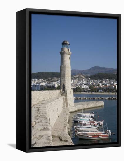 Rethymnon, Crete, Greek Islands, Greece, Europe-Angelo Cavalli-Framed Premier Image Canvas