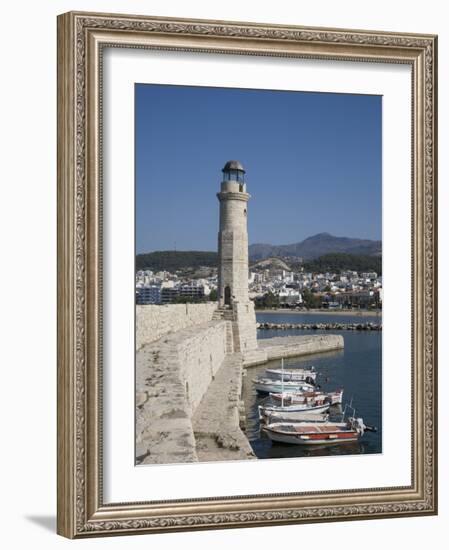 Rethymnon, Crete, Greek Islands, Greece, Europe-Angelo Cavalli-Framed Photographic Print