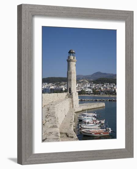 Rethymnon, Crete, Greek Islands, Greece, Europe-Angelo Cavalli-Framed Photographic Print