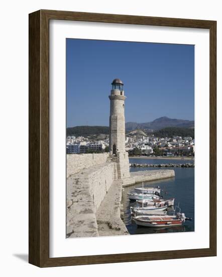 Rethymnon, Crete, Greek Islands, Greece, Europe-Angelo Cavalli-Framed Photographic Print