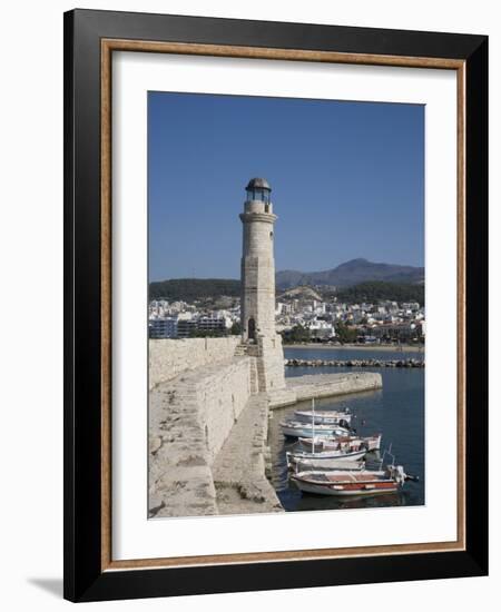 Rethymnon, Crete, Greek Islands, Greece, Europe-Angelo Cavalli-Framed Photographic Print