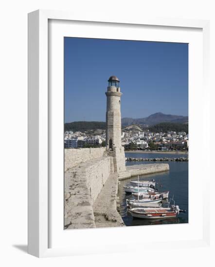 Rethymnon, Crete, Greek Islands, Greece, Europe-Angelo Cavalli-Framed Photographic Print