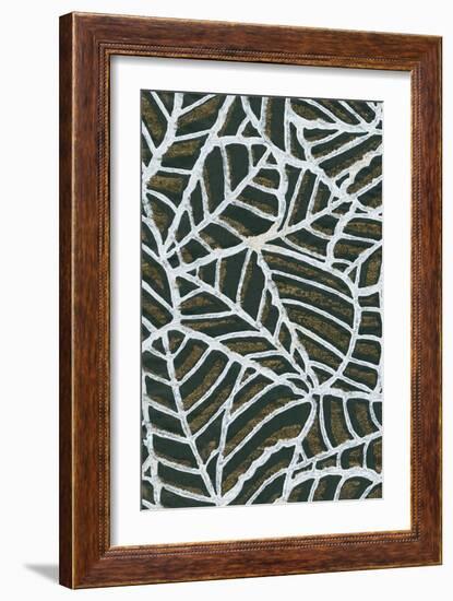 Reticulated Leaf Patterns-null-Framed Art Print